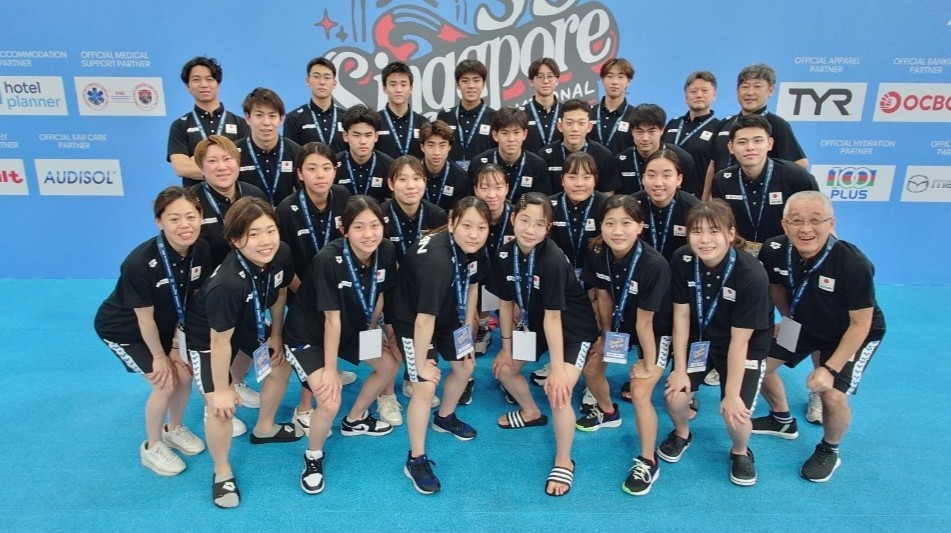 競泳 2024年度全国11ブロック シンガポール遠征 帯同報告 | 千葉大学